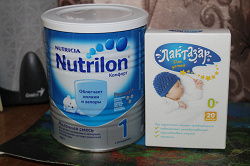 Отдается в дар «Детское питание Nutrilon комфорт 1(с рождения)»