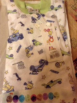 Отдается в дар «Пижама на мальчика 1 год НОВАЯ»