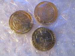 Отдается в дар «Монеты РФ 10 рублей 2016»