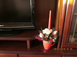 Отдается в дар «Флористическая подставка для свечи, втыкаемой в пиафлор»