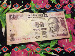 Отдается в дар «Банкнота Индии»