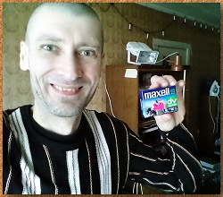 Отдается в дар «dv cassette maxell»