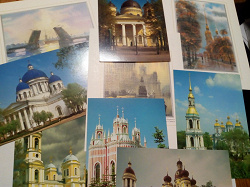 Отдается в дар «Открытки с храмами Санкт-Петербурга»