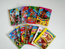 Отдается в дар «Детские картонные книжки»