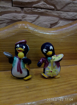 Отдается в дар «Пингвины из киндер-сюрприза»