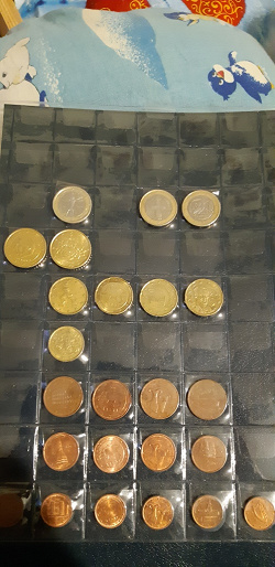 Отдается в дар «Монеты еврозоны»