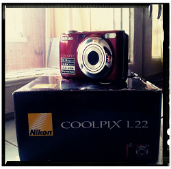 Отдается в дар «Цифровой фотоаппарат Nikon L22»