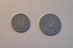 Отдается в дар «Монеты Литвы»