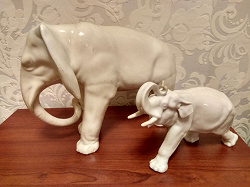 Отдается в дар «Слон белый фарфор»