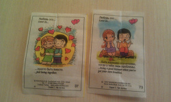 Отдается в дар «Фантики Love is…»