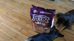 Отдается в дар «Корм для собак Frost 3 кг»