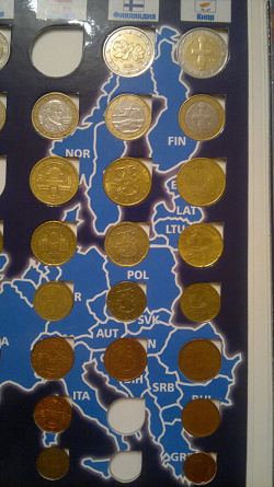 Отдается в дар «2 евро Кипра 2008 года»