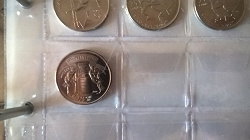 Отдается в дар «Монета Канады 25 центов 2017»