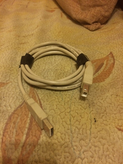 Отдается в дар «USB-кабель для принтера»