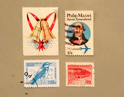 Отдается в дар «Почтовые марки разные»