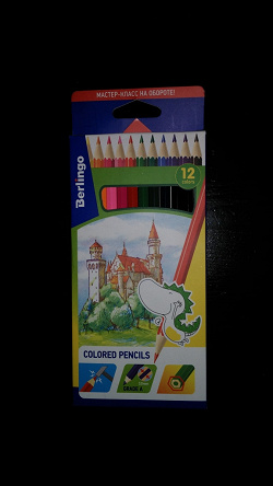 Отдается в дар «карандаши цветные 12 цветов»