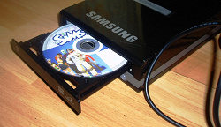 Отдается в дар «Внешний дисковод Samsung»