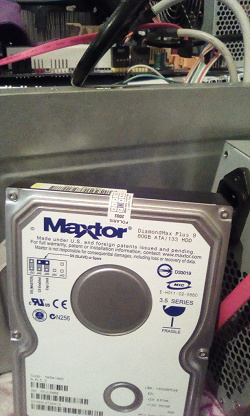 Отдается в дар «Жесткий диск Maxtor 80Gb»