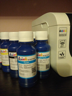 Отдается в дар «Чернила inksystem для фотопечати»