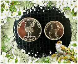 Отдается в дар «Монеты Эритреи»