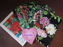 Отдается в дар «Наборы открыток. Цветы»