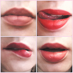 Отдается в дар «Пробники помады GIVENCHY+MAC»