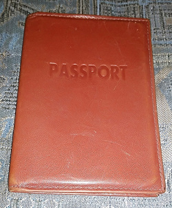 Отдается в дар «Обложка для паспорта»