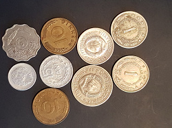 Отдается в дар «Монетки Румынии»