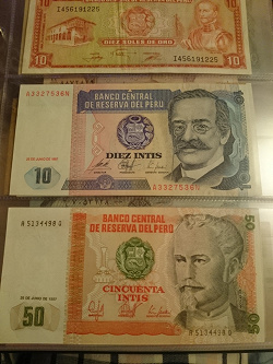 Отдается в дар «Банкнота Южной Америки»