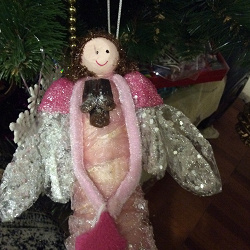 Отдается в дар «Новогодние Дед Мороз и ангел»