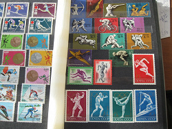 Отдается в дар «марки СССР спорт»