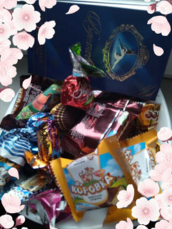 Отдается в дар «Шоколадки «Алёнка» с начинкой»