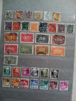 Отдается в дар «Марки Германия 1914 год»