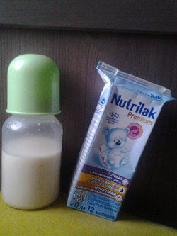 Отдается в дар «Молочная смесь Nutrilak Premium (Нутрилак премиум)»