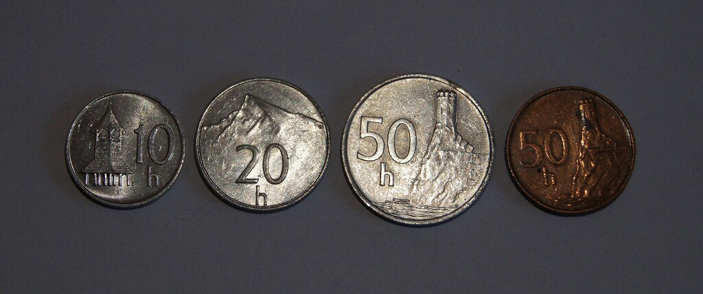 Монеты Словакии в дар (Волгоград). Дарудар