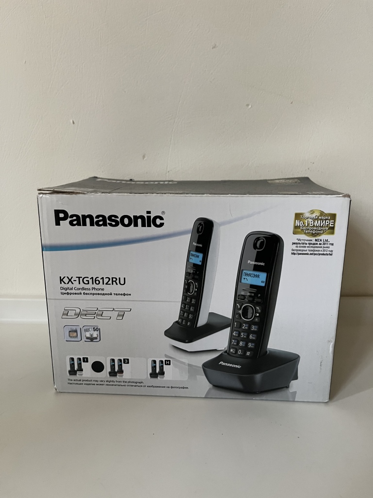 Телефон Panasonic KX-TG1612RU в дар (Москва). Дарудар