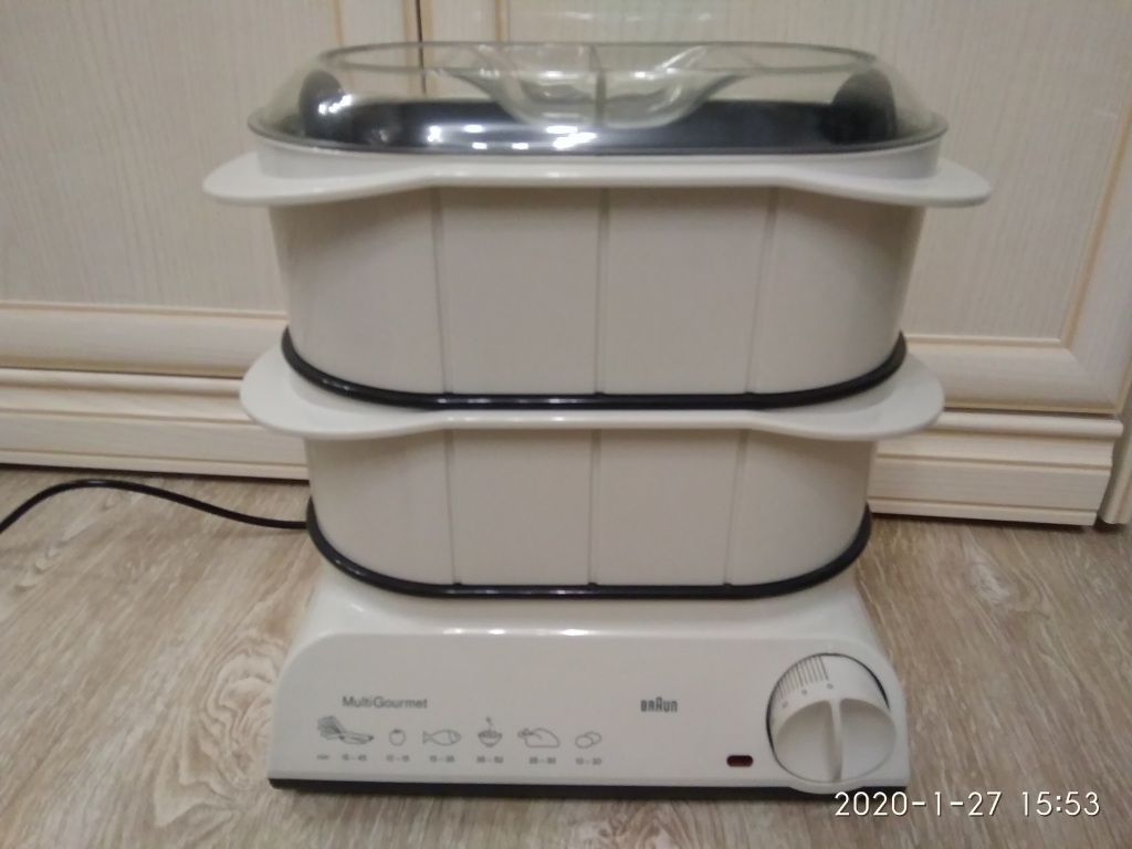 Электропароварка Braun MultiGourmet FS20 в дар (Москва). Дарудар