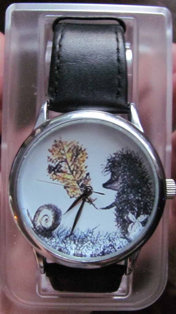 часики «Ёжик в тумане» в дар (Москва). Дарудар