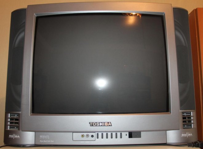 21 (53 см) Кинескопный телевизор Toshiba 21N3XRT2 в дар (Екатеринбург).  Дарудар