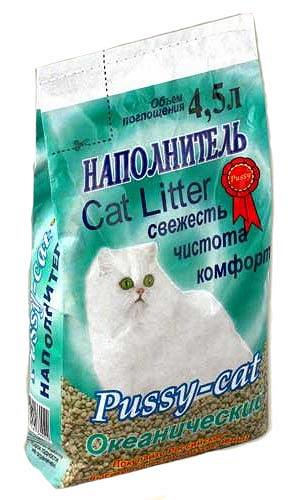 Pussy cat кошачий наполнитель для туалета в дар (Зеленоград). Дарудар