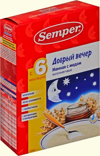 Semper каша добрый вечер