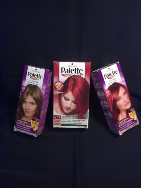 Девушки с коробок красок для волос
