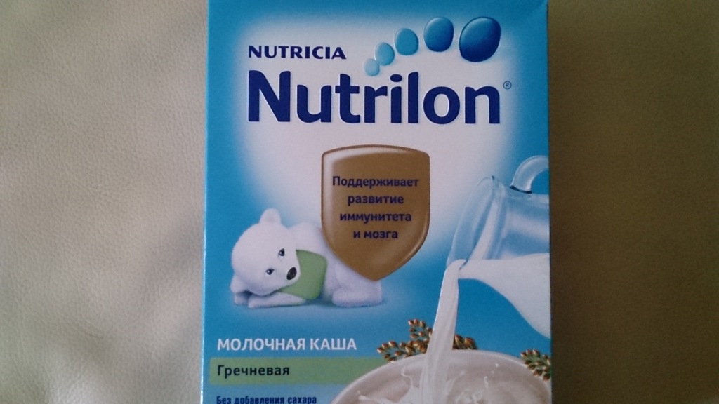 Nutrilon гречневая молочная каша