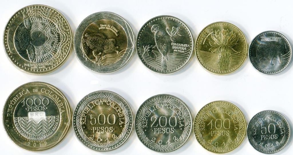 Современные монеты колумбии. Монеты колумбии. Колумбийские песо монеты. Колумбийские песо монеты. Монеты южной америки.
