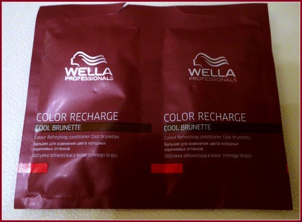 Wella уход за волосами color recharge