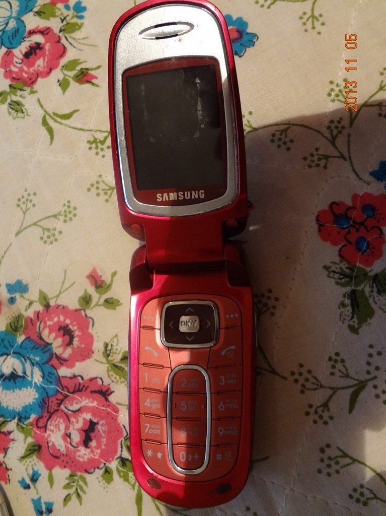 Samsung раскладушка 2004