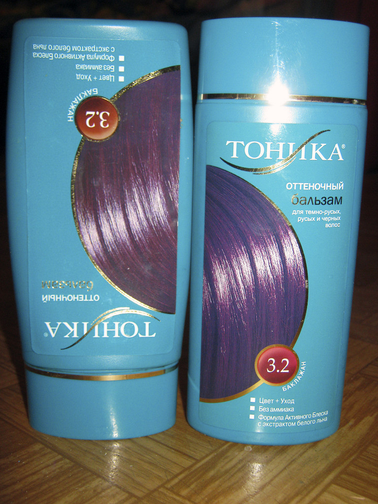 Как сделать фиолетовый тоник для волос