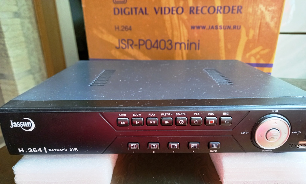 видеорегистратор jassun h.264 network dvr