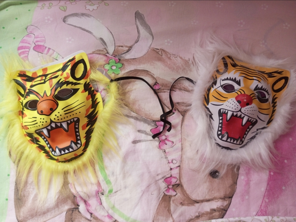 STAY WELL Animal Mask - Tiger loksnes sejas maska