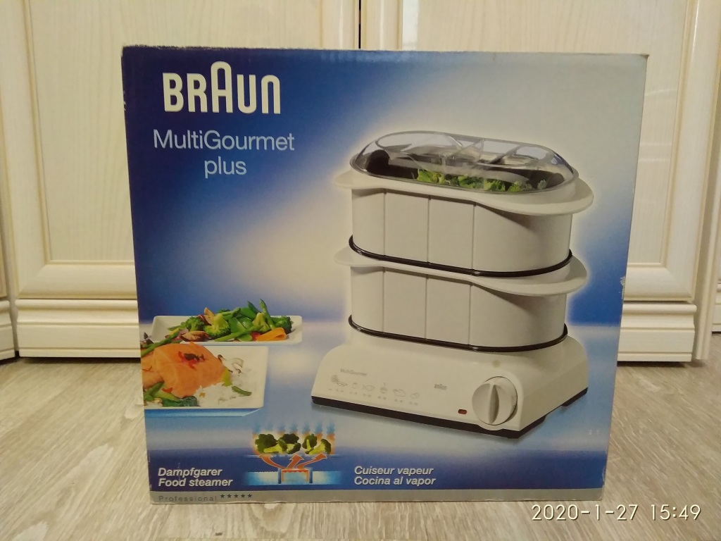 Электропароварка Braun MultiGourmet FS20 в дар (Москва). Дарудар